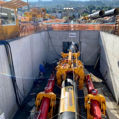 Proyecto y Ejecución de la obra del Nuevo Emisario Submarino de la Estación de Aguas Residuales de Praceres-Pontevedra