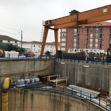 Proyecto construcción del colector colector interceptor general Santoña-Laredo-Colindres